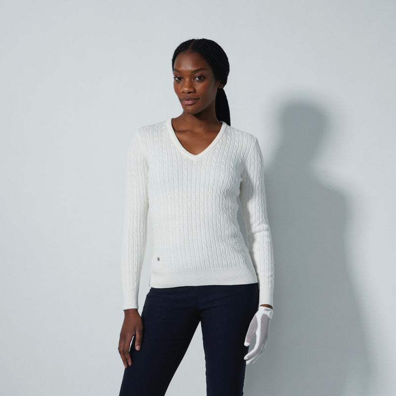 Daily Sports Madelene V-Neck Pullover White 1000024