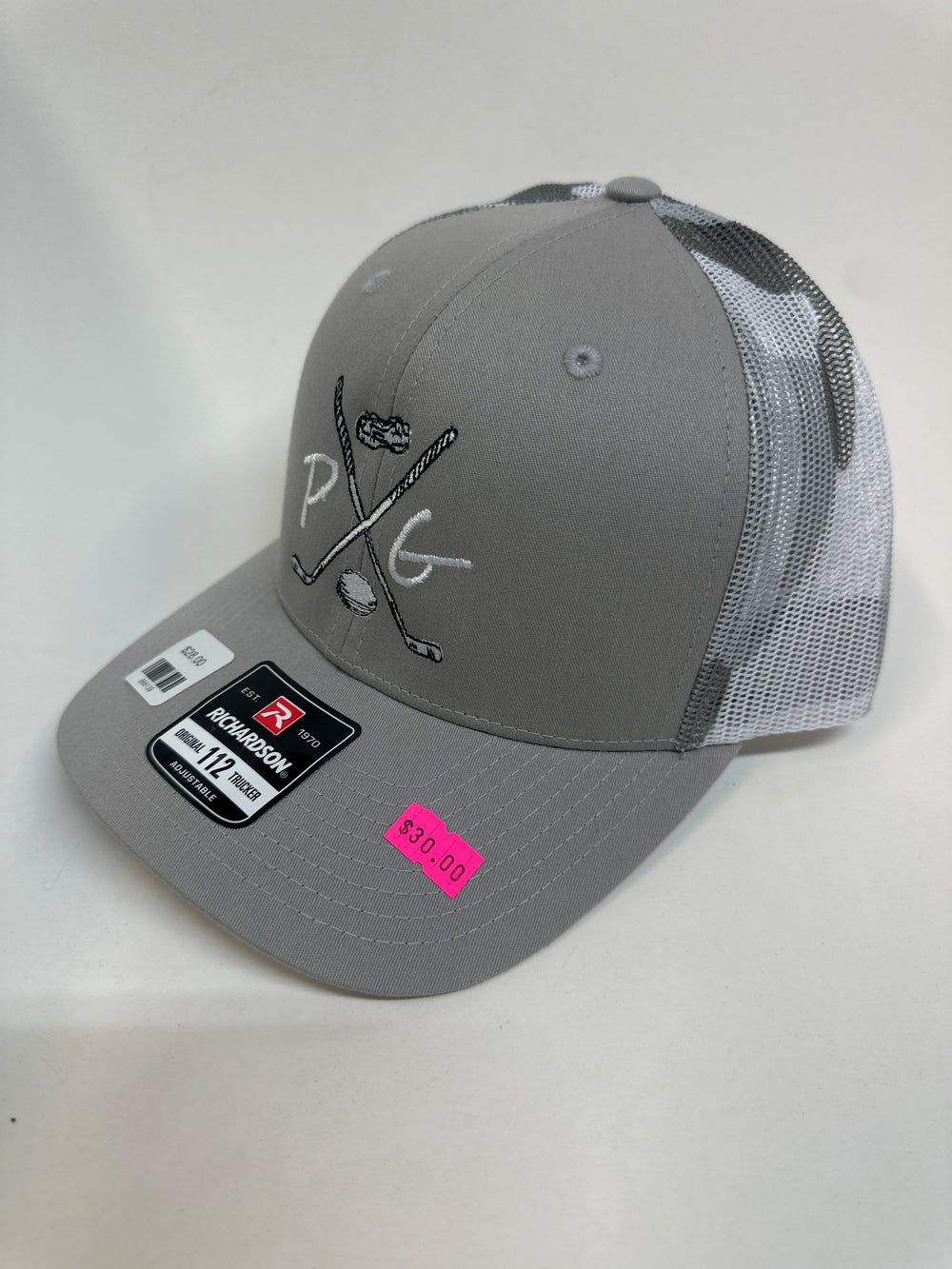 Peanuts and Golf Trucker Golf Hat - Grey/Camo