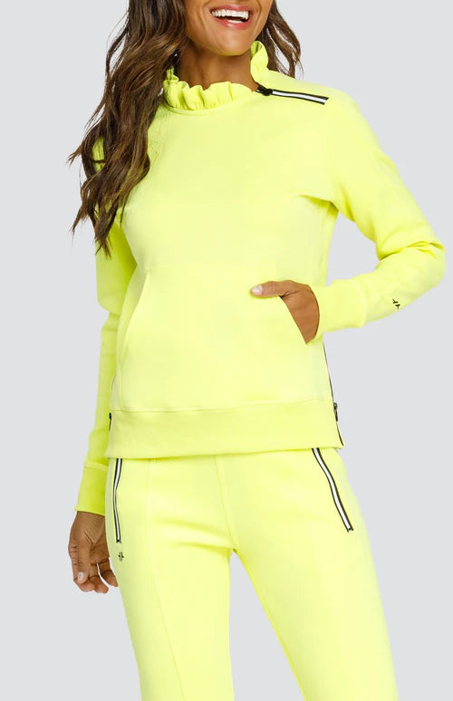 Tail Activewear  CONDOLEEZA PULLOVER -Sunny Lime