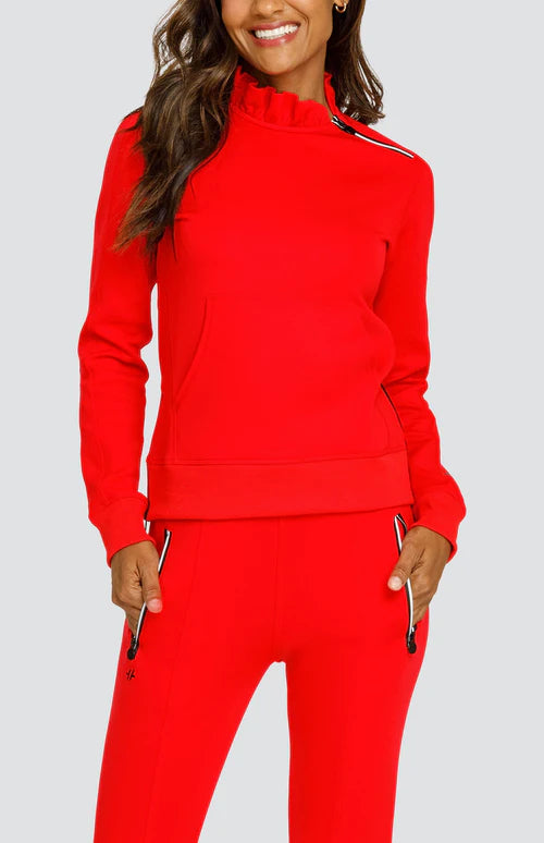 Tail Activewear  CONDOLEEZA PULLOVER -Dahlia Red