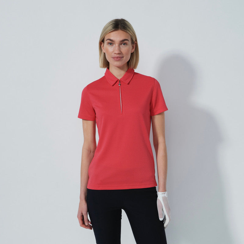 Daily Sport Peoira Short Sleeve Polo Shirt Coral 100010