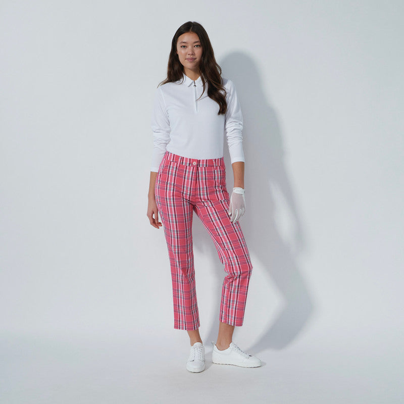 Daily Sport Golf Plaid Ankle Pant