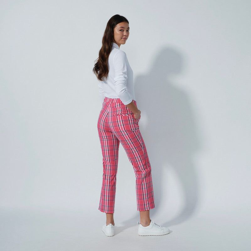 Daily Sport Golf Plaid Ankle Pant