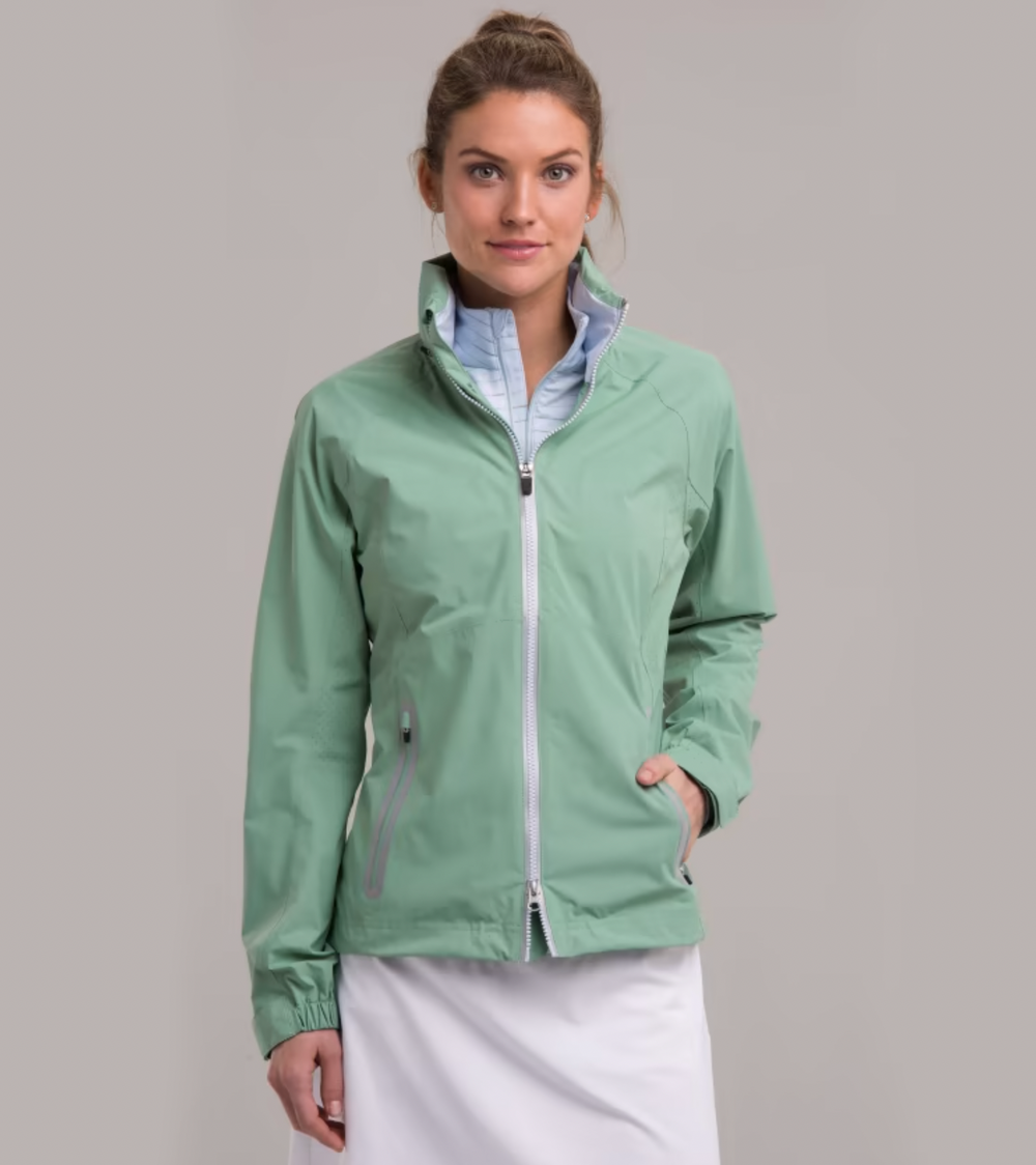 Zero Restriction Hooded Olivia Jacket - BLADE