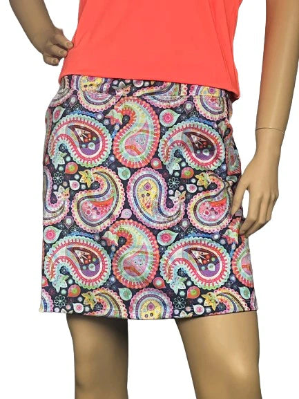 BSKINZ Skort  - Peppermint Paisley