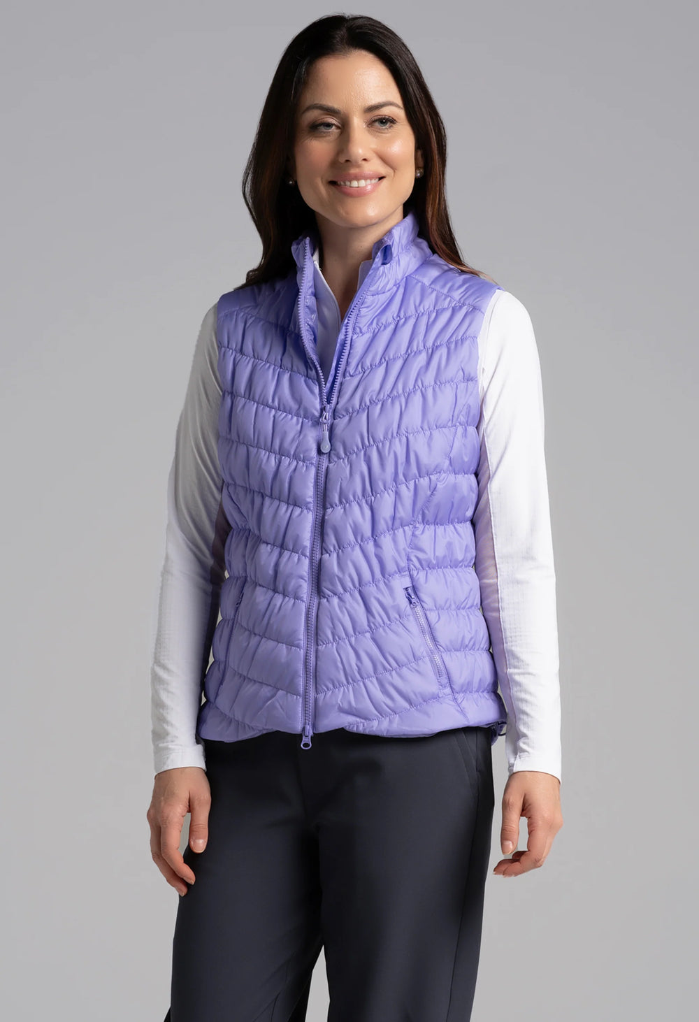 Ibkul Solid Vest - Lavender