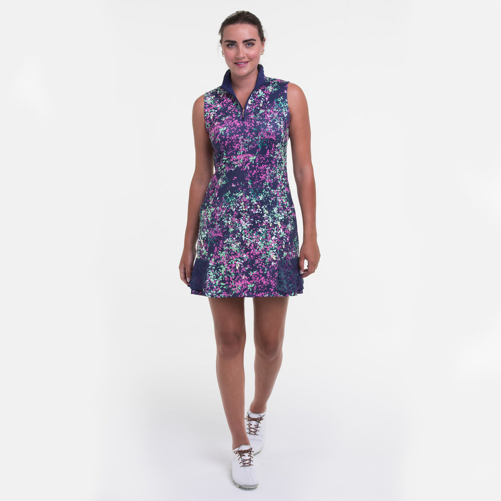 EP NY  Sleeveless Floral Ditzy Print Dress