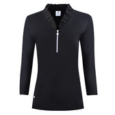 Daily Sport Patrice 3/4" Sleeve  Black  Polo