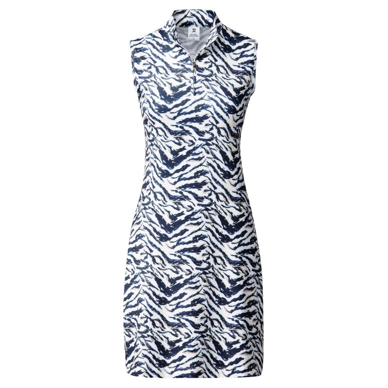 Daily Sport Lens Streamline Art Sleeveless Dress