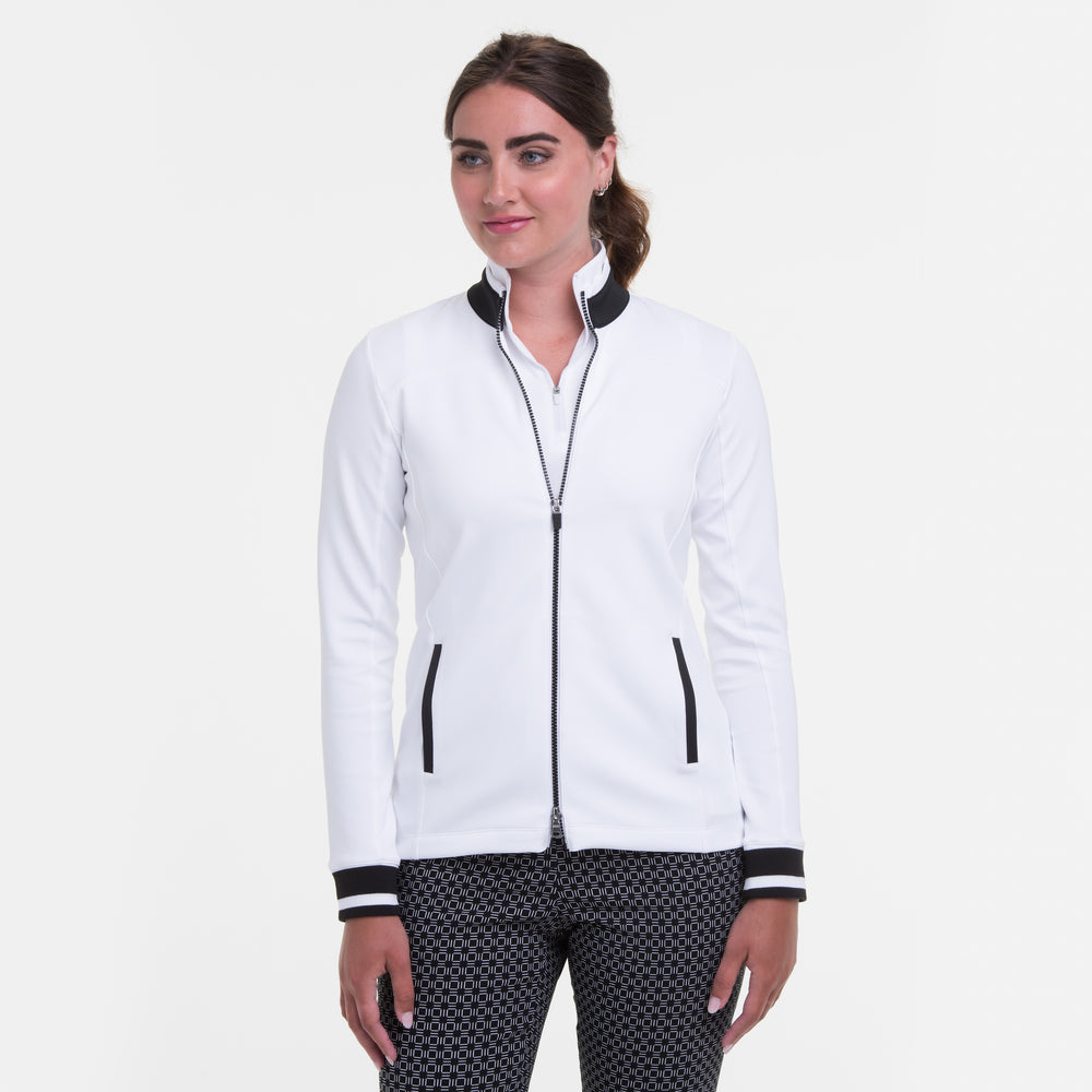 EP NY Long Sleeve Contrast Trim Jacket