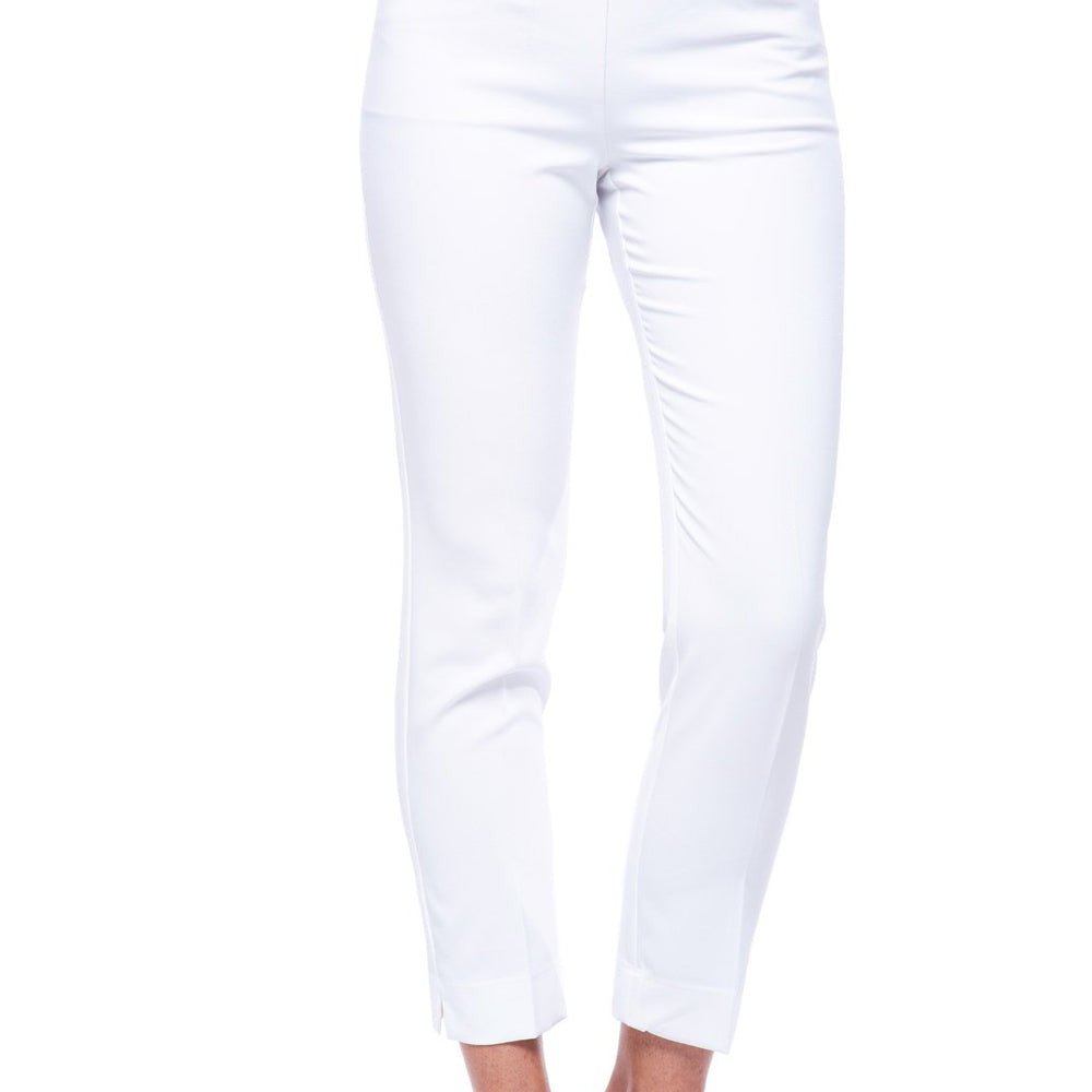 Ibkul Ankle Pant  4 Way Stretch - White