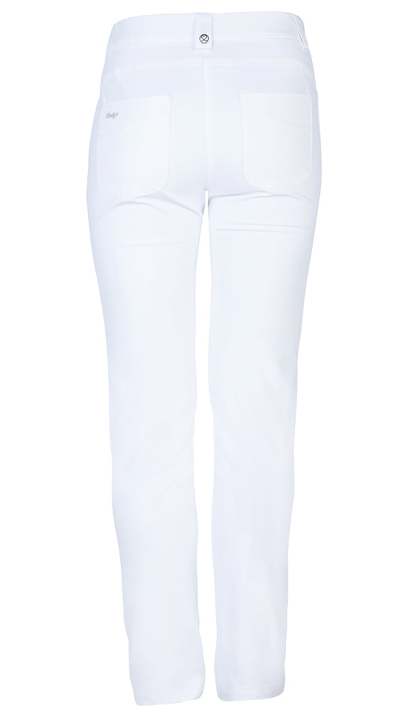 Daily Sport Lyric White Pant 29"