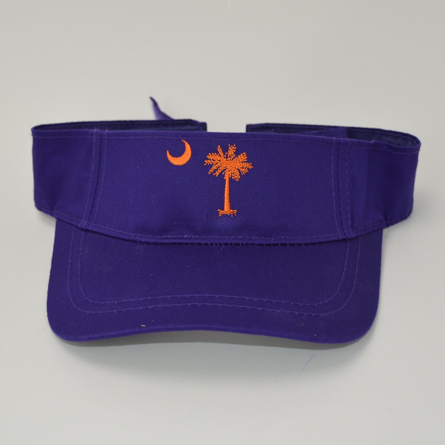 South Carolina Purple and Orange Adjustable Visor