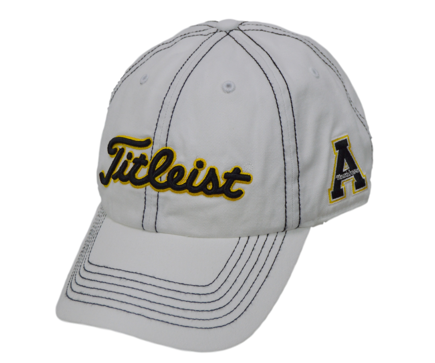 Titleist Golf Hat - Appalachian State 3 logo - White/Adjustable