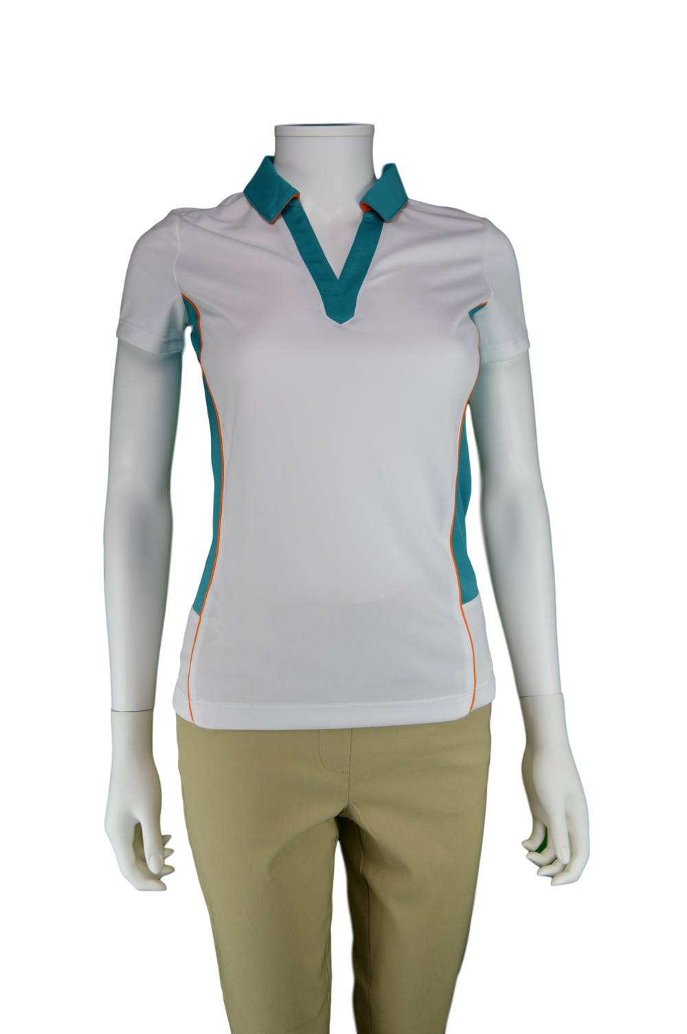 EP Pro Cassis Tour Tech Crossover Polo w/ Contrast Blocking