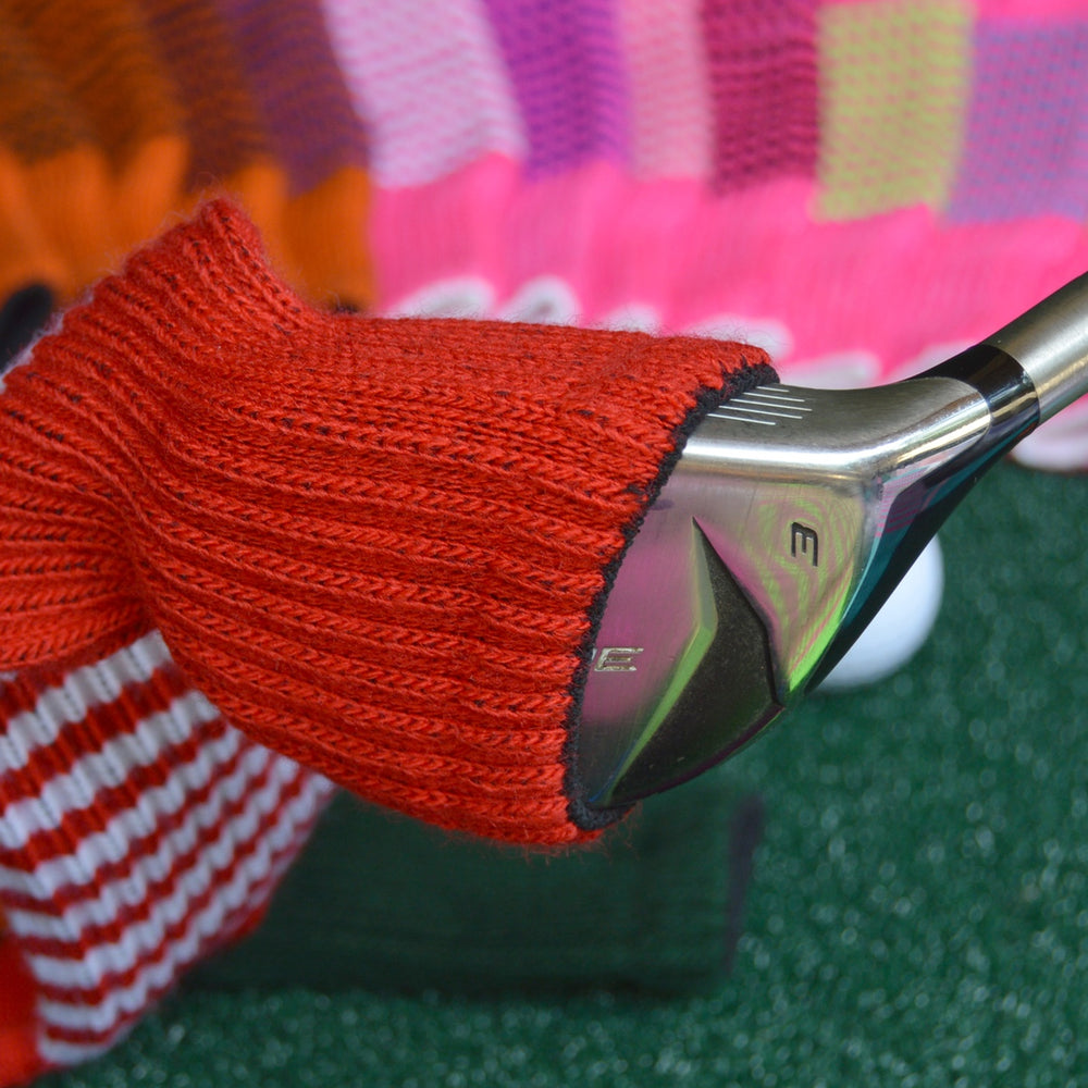 
                      
                        Orange and Brown Club Sock Golf Headcover
                      
                    