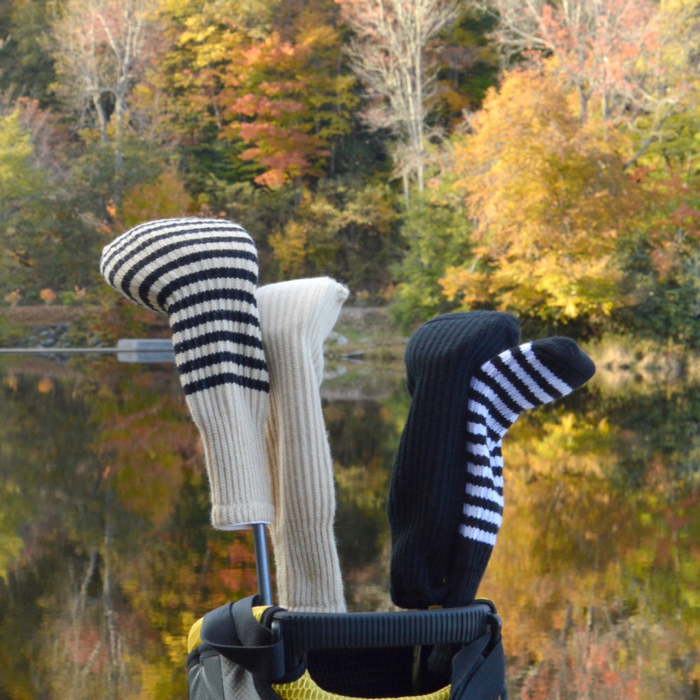 
                      
                        Black and Orange Club Sock Golf Headcover
                      
                    