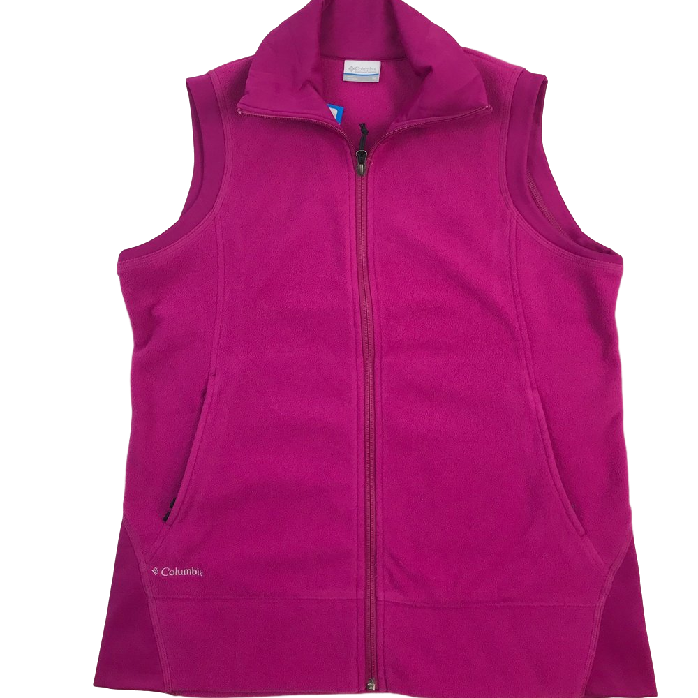 
                      
                        Columbia Give and Go Vest in Black/Magenta
                      
                    