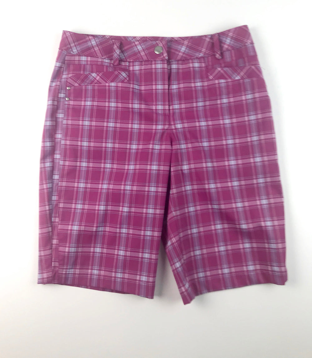 Nivo  Short- Plaid Pink