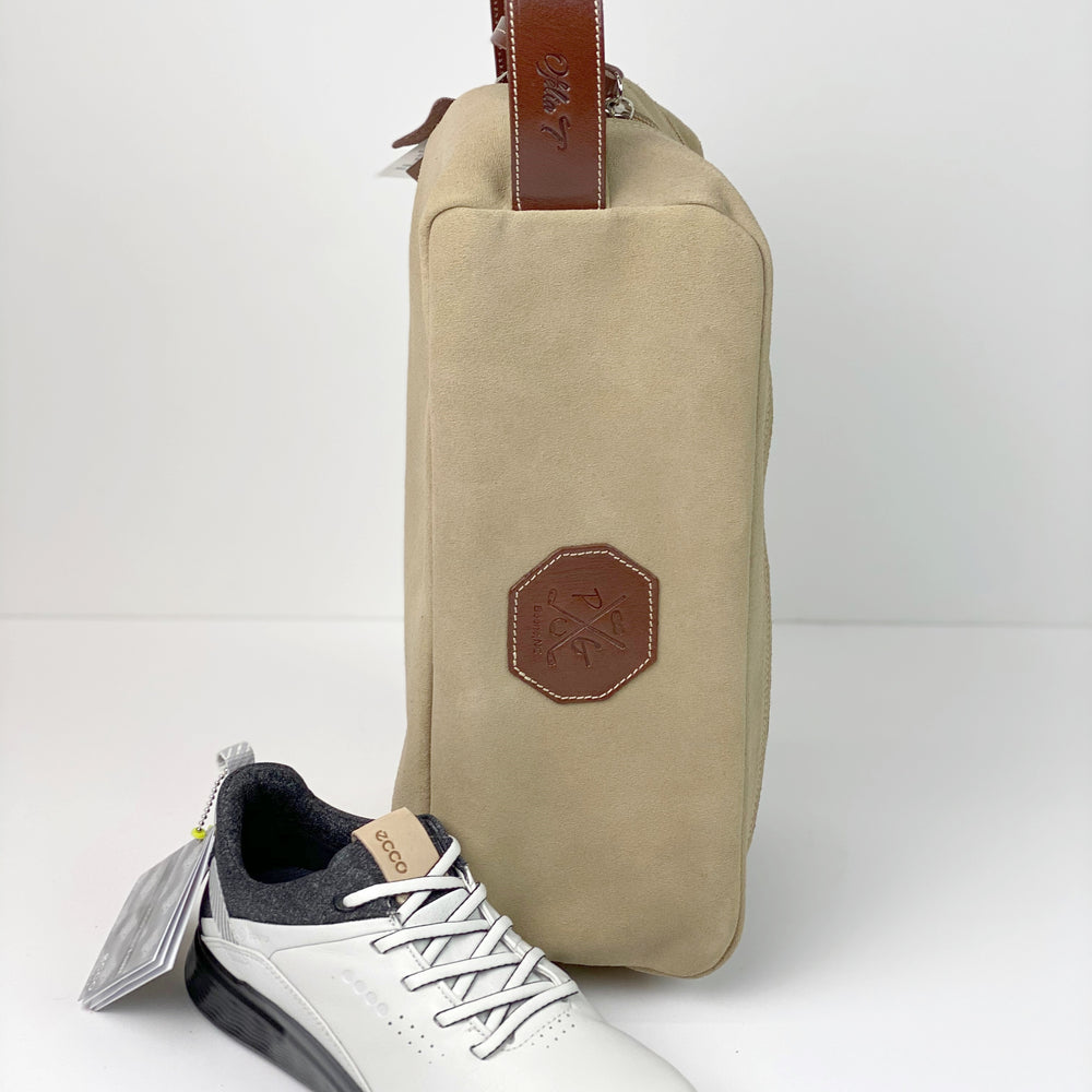 
                      
                        Barcelona Suede Shoe Bag - Peanuts and Golf in Red
                      
                    