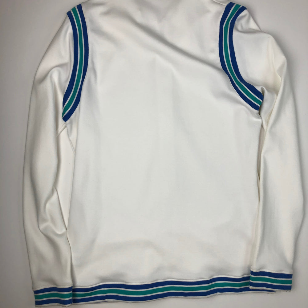 
                      
                        Fairway and Greene White Jacket w/ Blue Accent
                      
                    