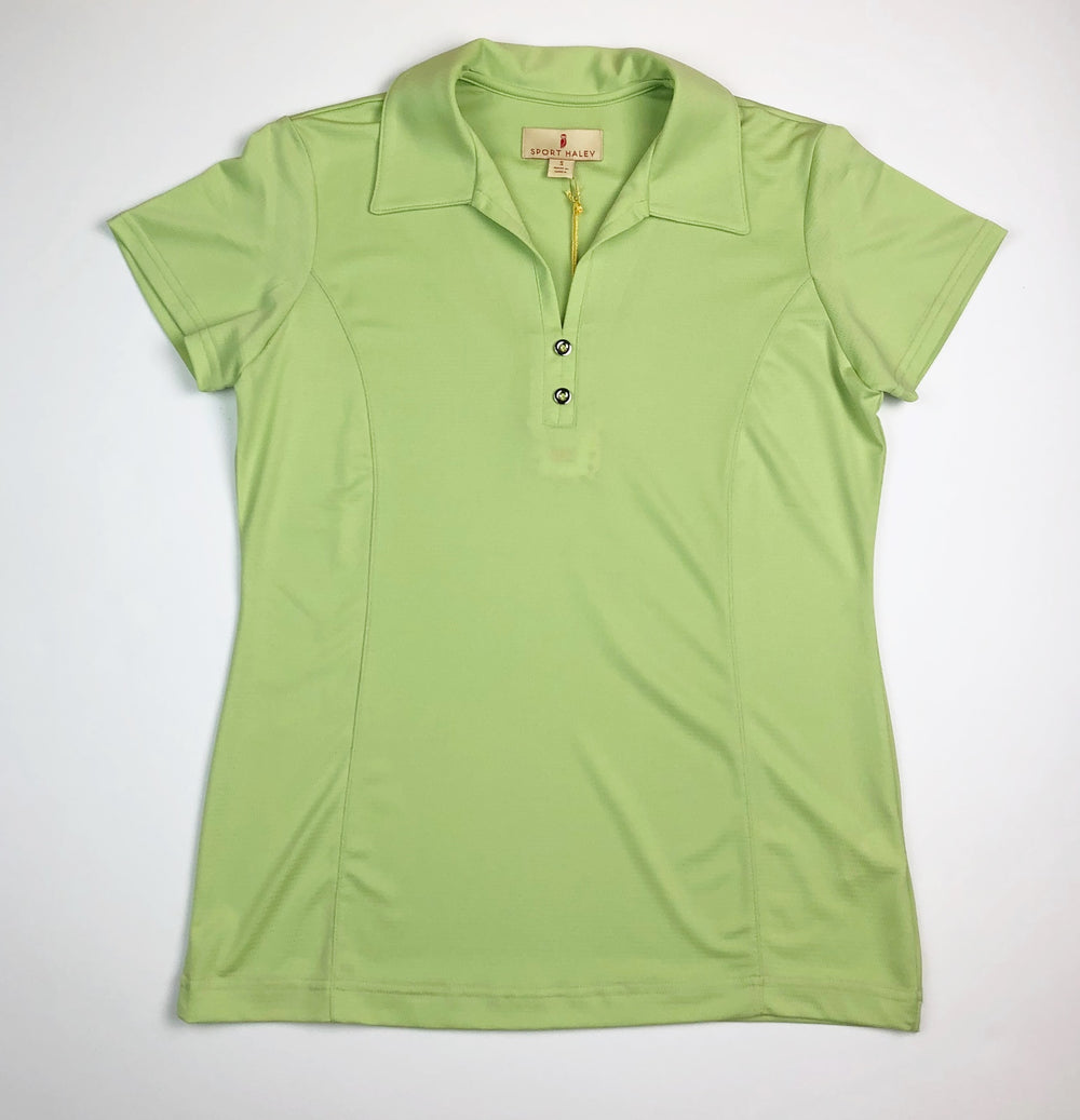 Sport Haley Short Sleeve Polo Kiwi Green