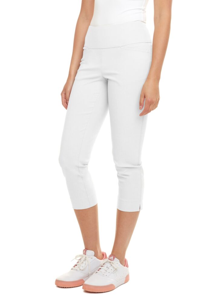 Swing Contro 24" Masters Crop Pant - White