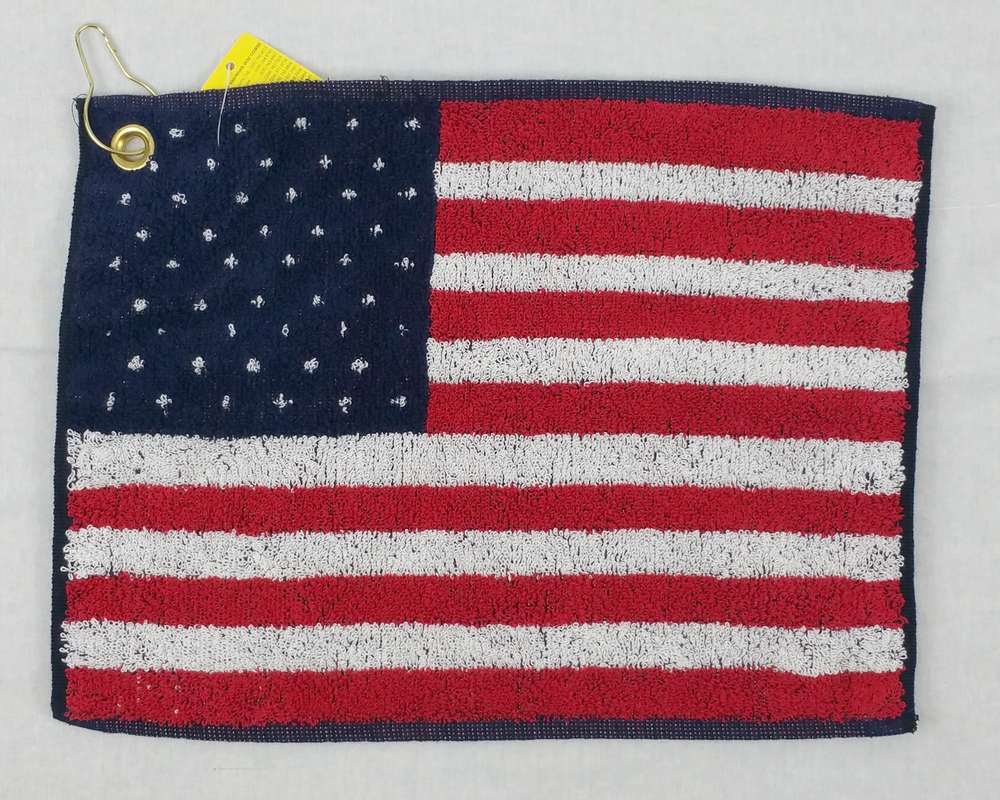 American Flag Golf Towel