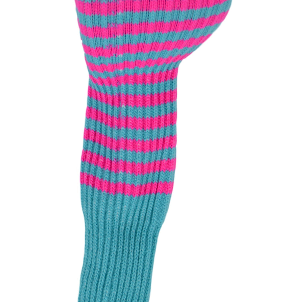 
                      
                        Aqua and Ruby Pink Club Sock Golf Headcover
                      
                    