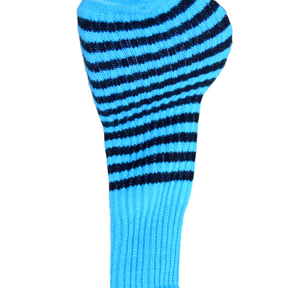 
                      
                        Aquamarine and Black Club Sock Golf Headcover
                      
                    