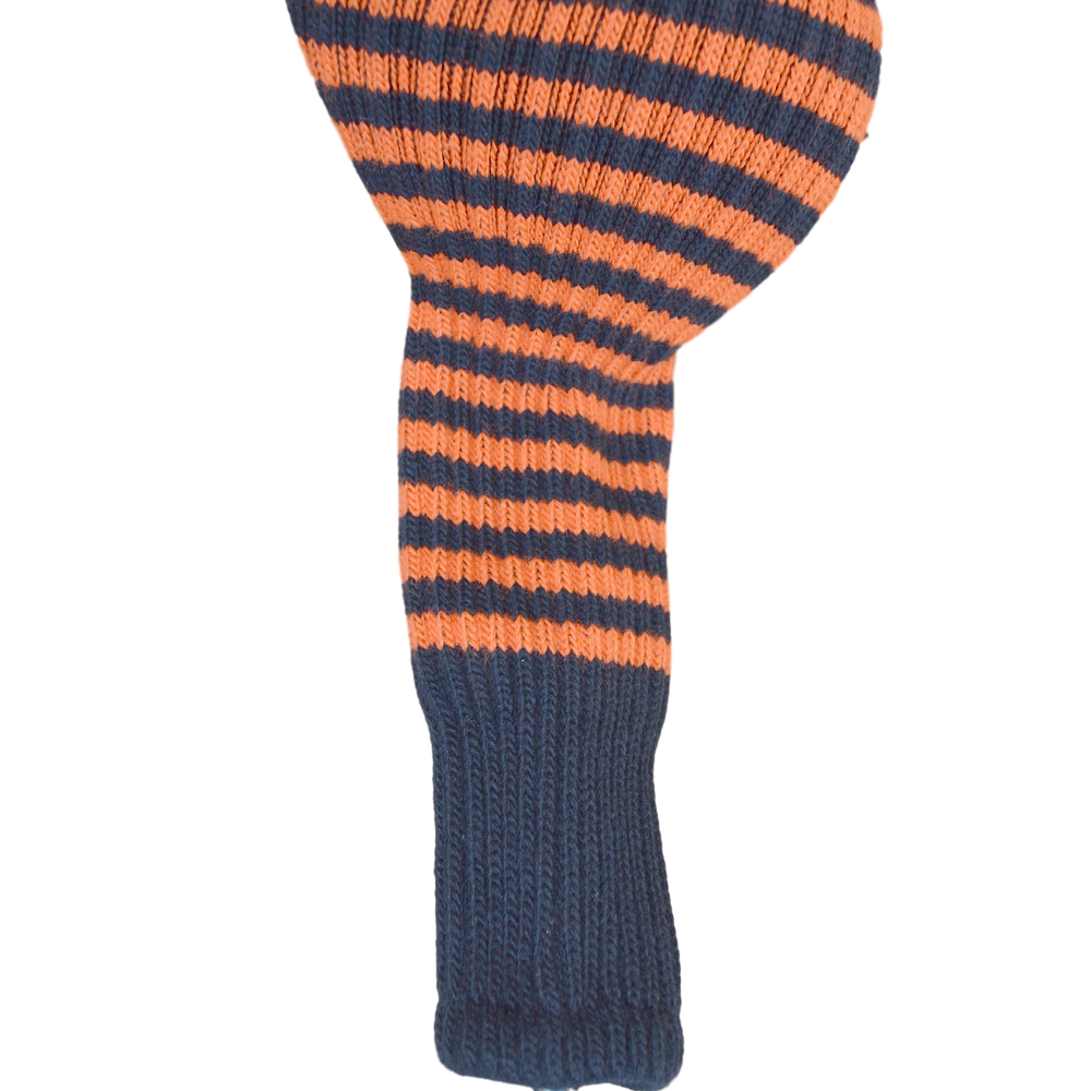 
                      
                        Black and Orange Club Sock Golf Headcover
                      
                    