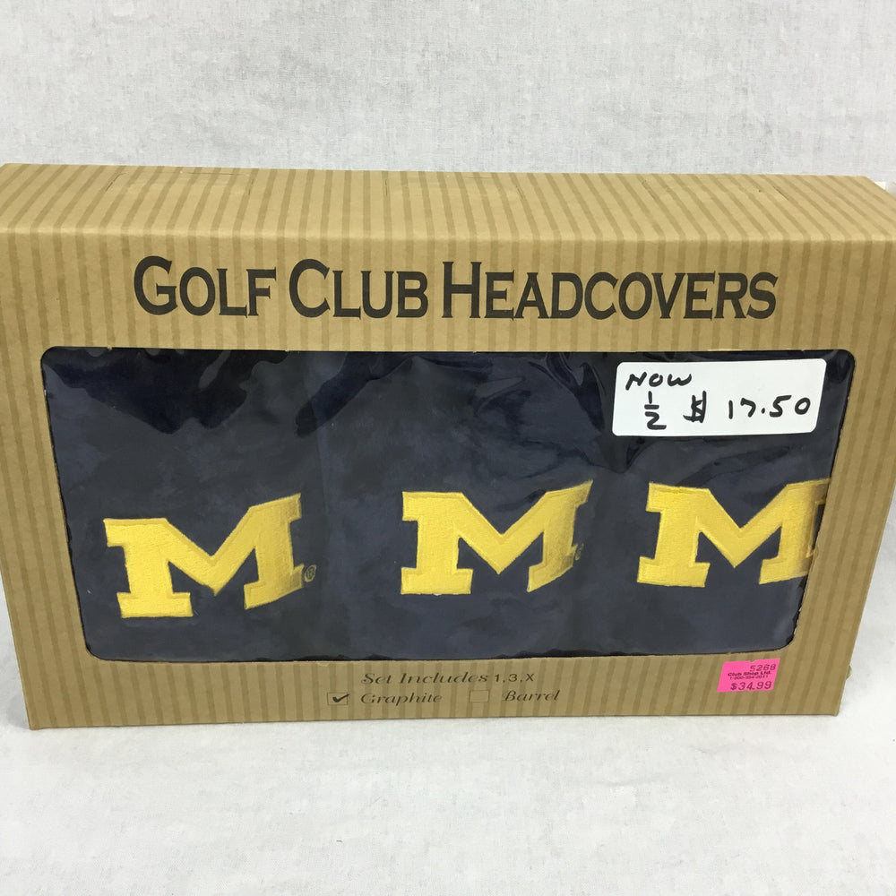 
                      
                        Michigan State Golf Headcover Gift Set
                      
                    