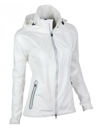 Zero Restriction Hooded Olivia Jacket - White