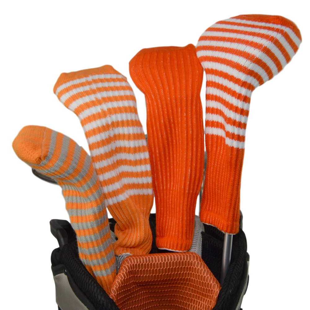 
                      
                        Orange and White Club Sock Golf Headcover
                      
                    