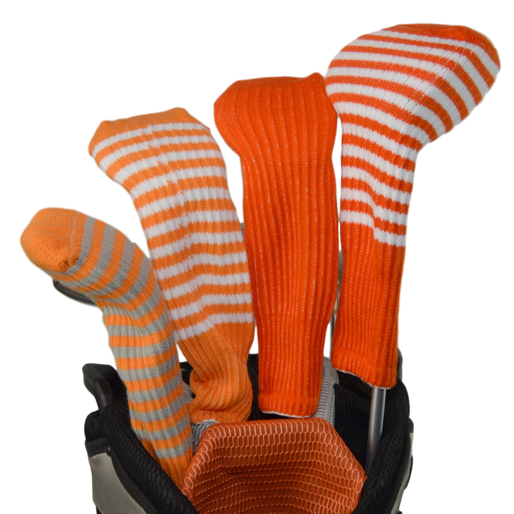 
                      
                        Orange and Brown Club Sock Golf Headcover
                      
                    