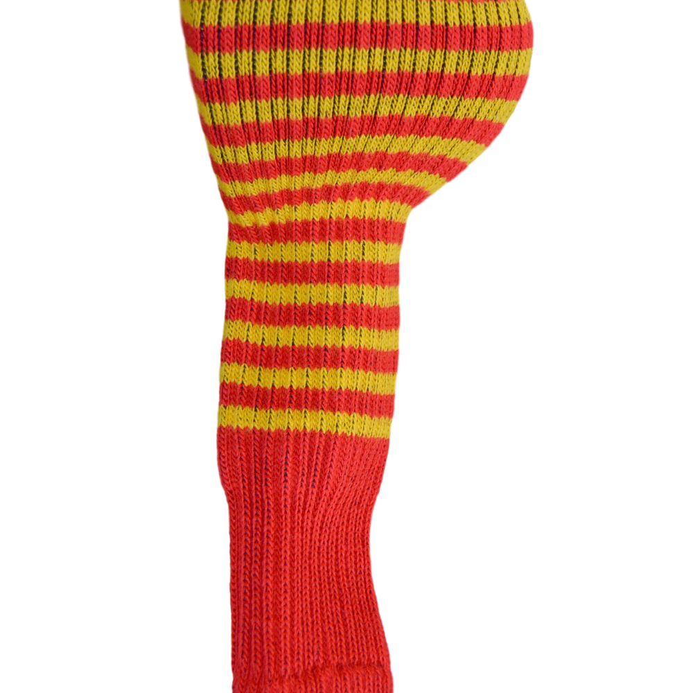 
                      
                        Red and Gold Club Sock Golf Headcover
                      
                    